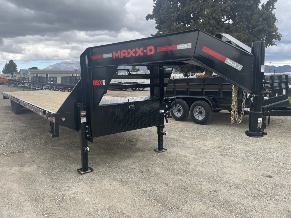 2024 MAXXD GSX 8.5 X 40 GOOSENECK FLATBED TRAILER