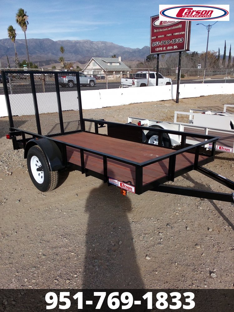 2025 CARSON 5' X 10' S/A UTILITY W/ RAMP GATE