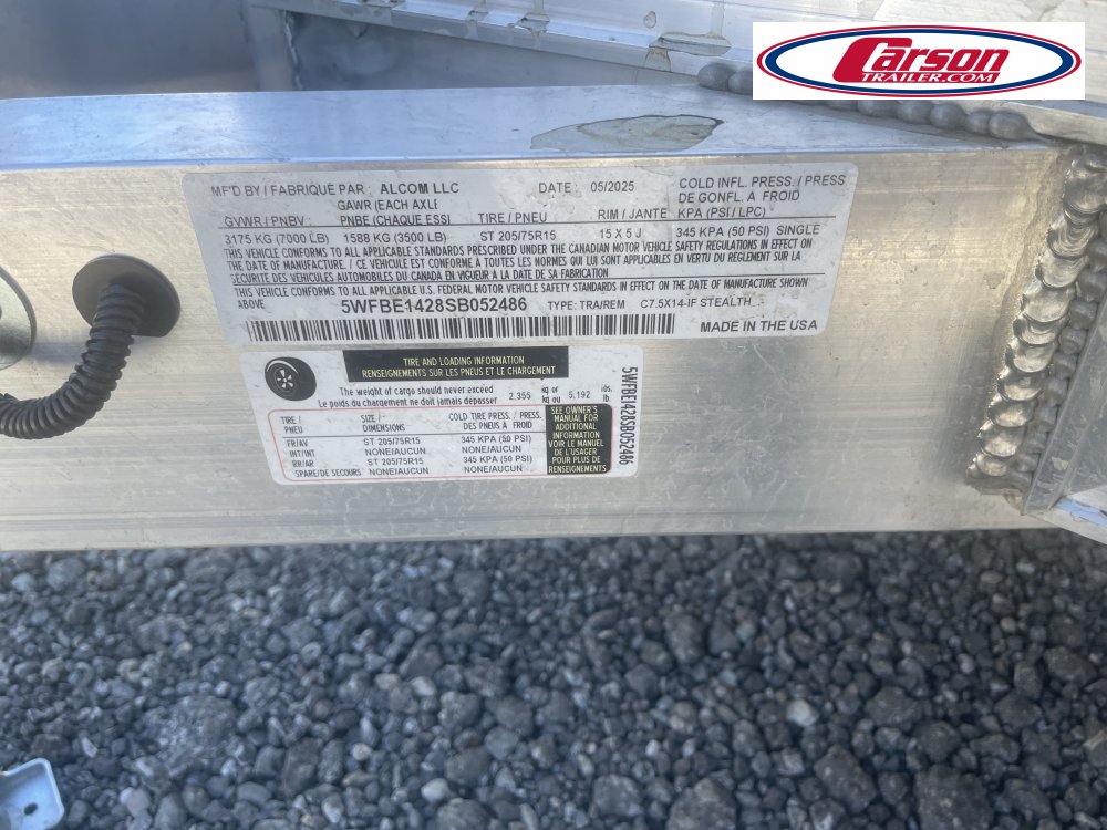 90x14 Stealth Trailers Enclosed Cargo