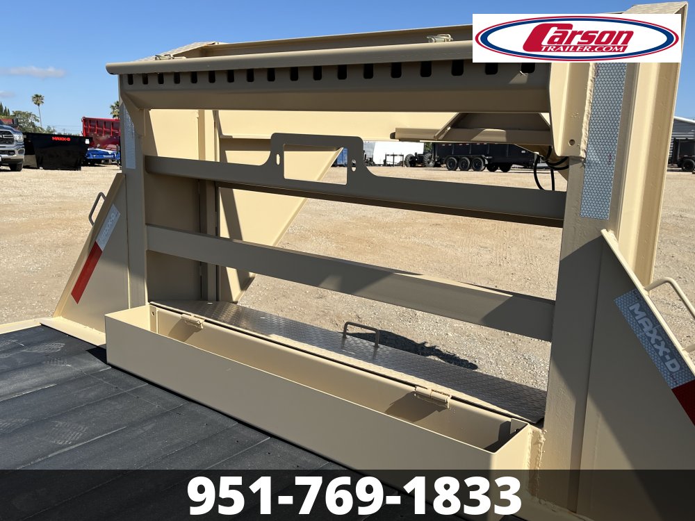 2024 MAXXD 8.5' X 36' GOOSENECK TRIPLE AXLE FLATEBED TRAILER