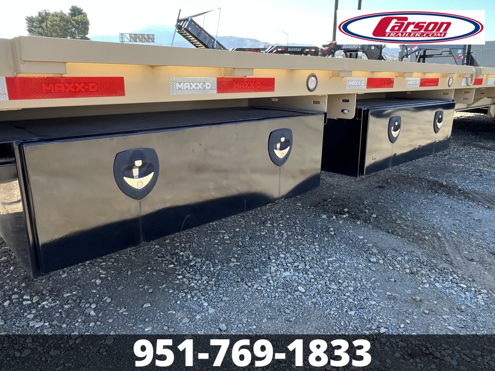 2024 MAXXD 8.5' X 36' GOOSENECK TRIPLE AXLE FLATEBED TRAILER