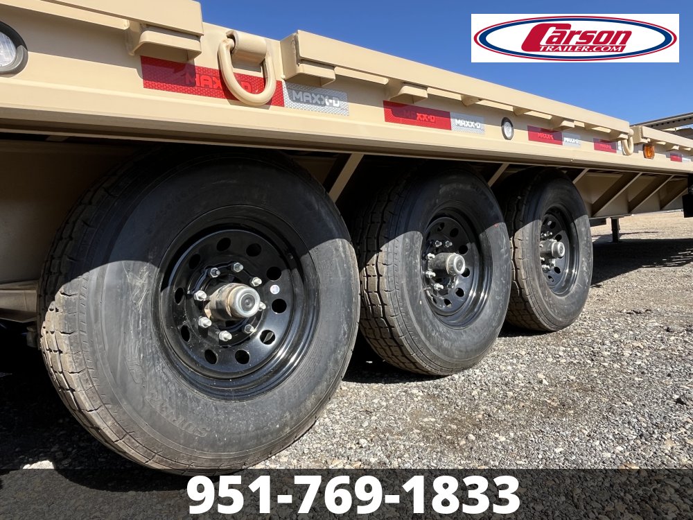 2024 MAXXD 8.5' X 36' GOOSENECK TRIPLE AXLE FLATEBED TRAILER