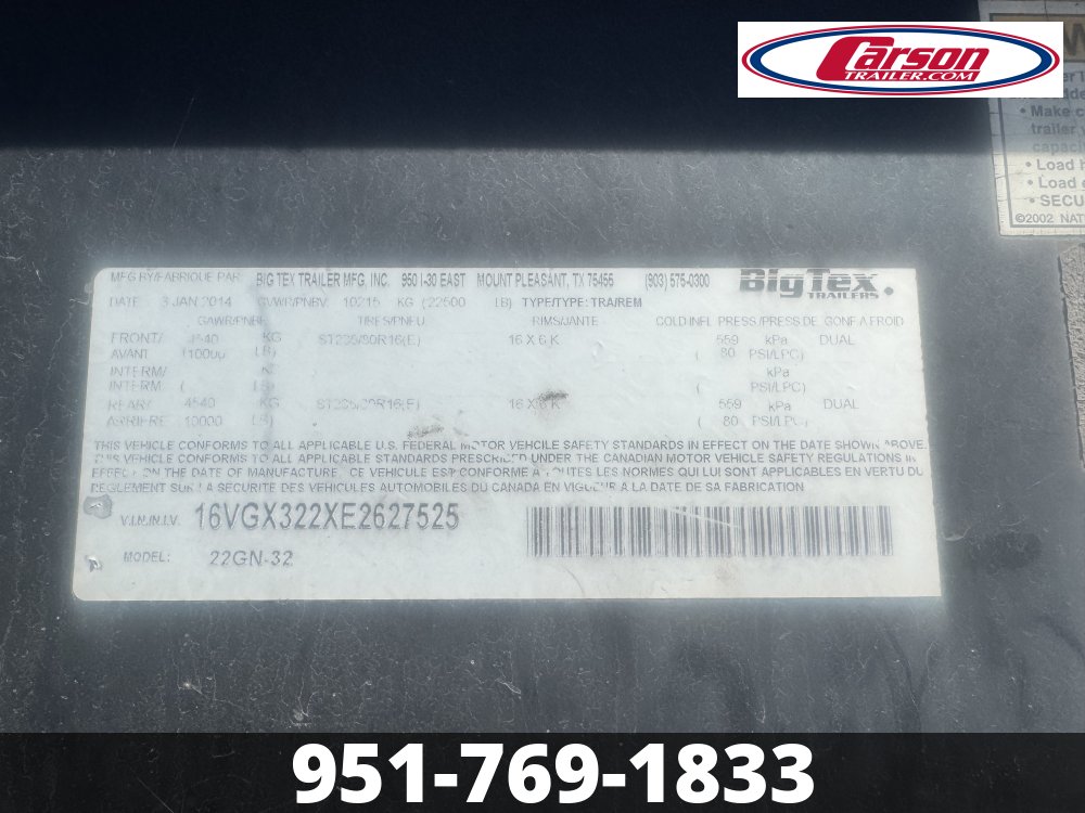 102x32 Big Tex Deck over Flatbed