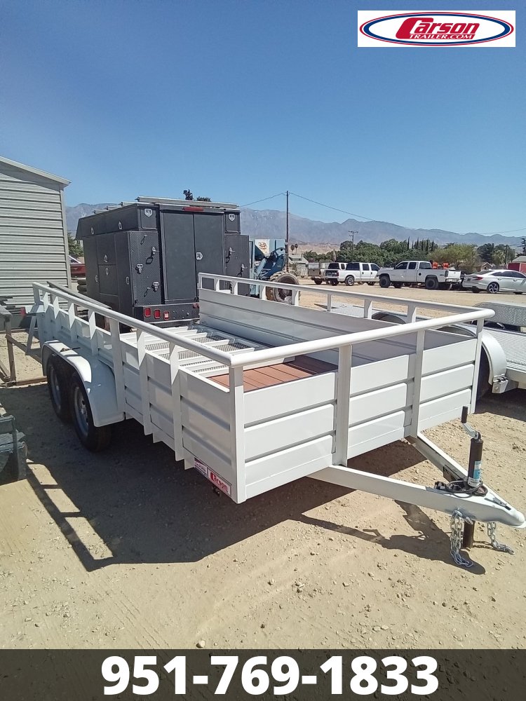 2025 CARSON 7' X 14' T/A LANDSCAPE TRAILER