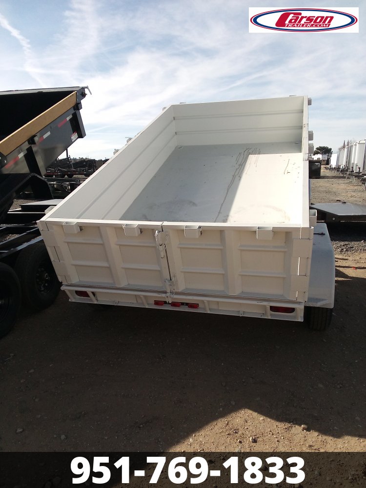 2025 CARSON 7' X 12' DUMP TRAILER 10K W/ RAMPS