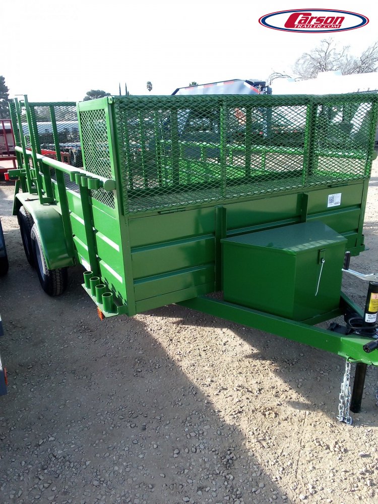 2025 CARSON 6.5' X 12' CUSTOM LANDSCAPE TRAILER 7K