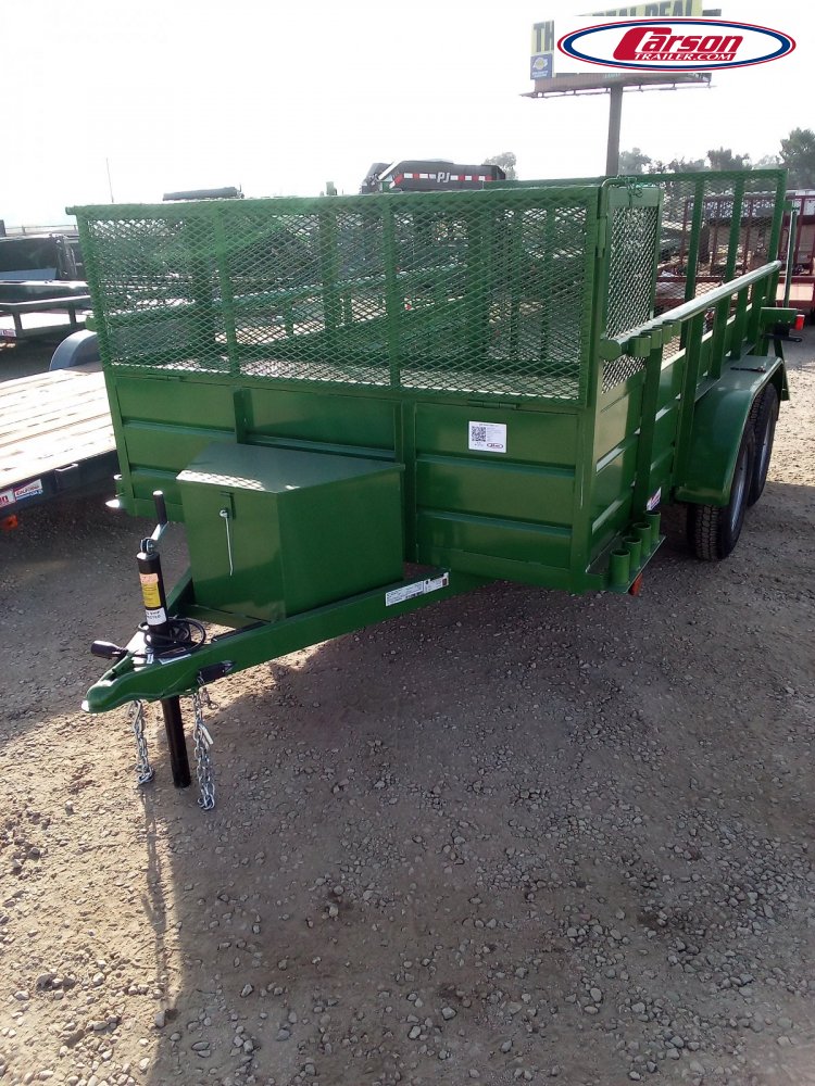 2025 CARSON 6.5' X 12' CUSTOM LANDSCAPE TRAILER 7K