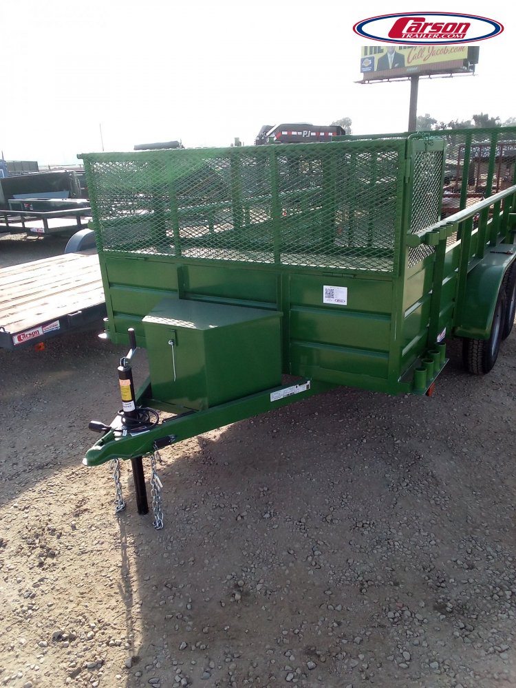 2025 CARSON 6.5' X 12' CUSTOM LANDSCAPE TRAILER 7K