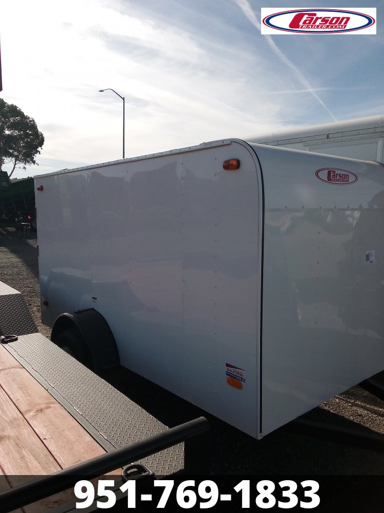 2025 CARSON EL 5' X 10' ENCLOSED CARGO TRAILER W/ REAR RAMP DOOR