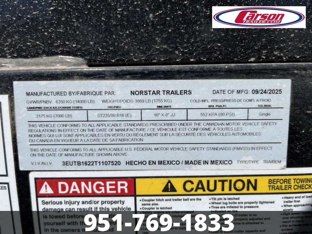 83x16 IronBull Tilt Deck