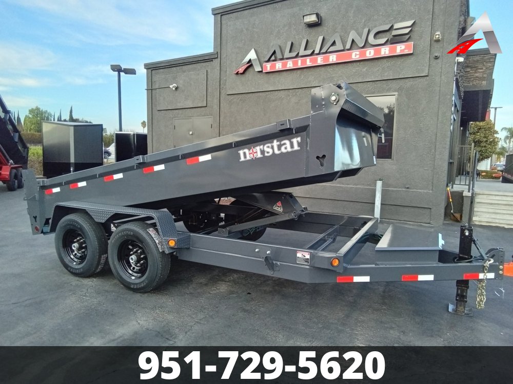 2025 NORSTAR 83"X14' 14K DUMP TRAILER