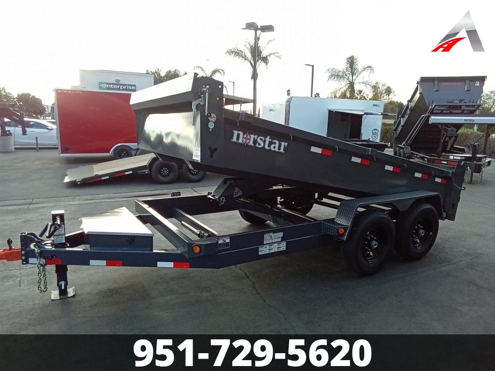 2025 NORSTAR 83"X14' 14K DUMP TRAILER