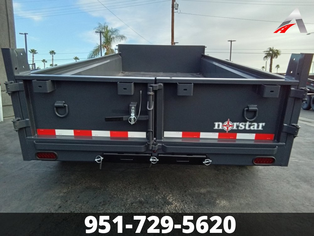 2025 NORSTAR 83"X14' 14K DUMP TRAILER