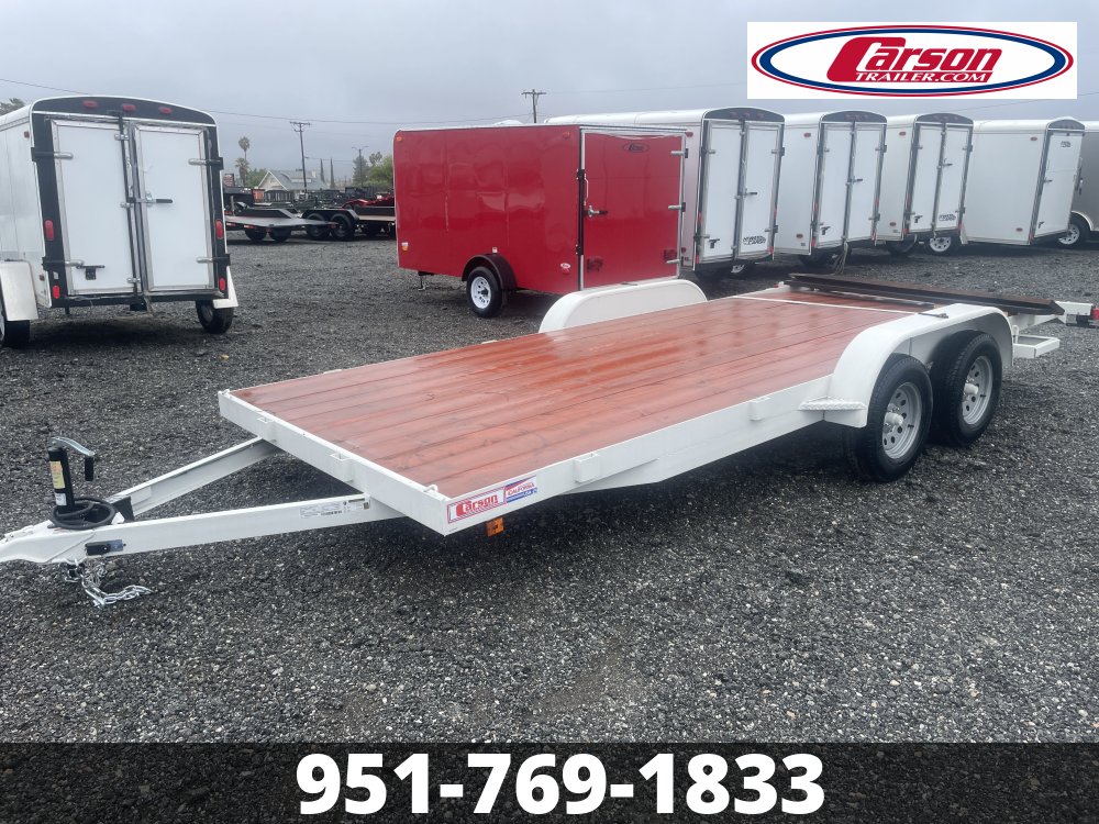 83x18 Carson Trailer Open Car Hauler