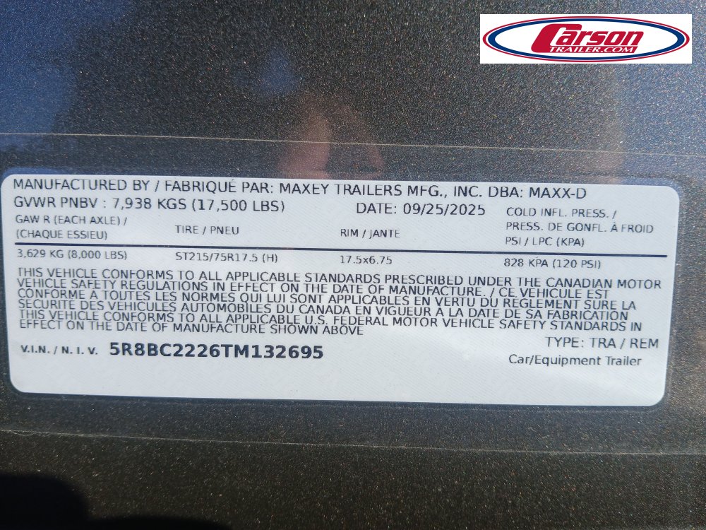 83x22 Maxxd HD Equipment