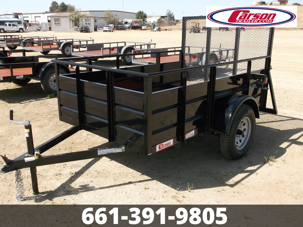 60x8 Carson Trailer Landscape Trailer