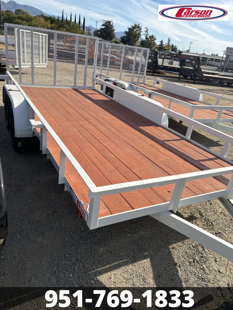 2025 CARSON 7' X 16' STANDARD UTILITY TRAILER