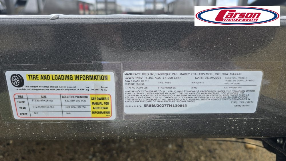 83x20 Maxxd HD Equipment