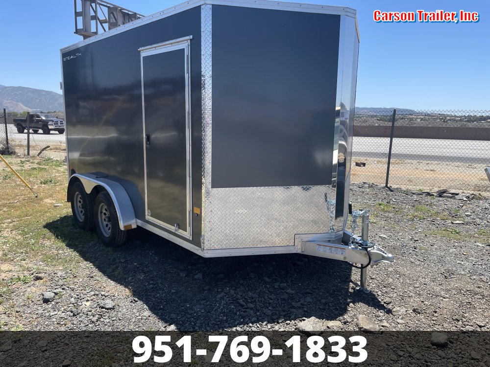 2024 STEALTH T/A 7.4' X 12' ENCLOSED CARGO TRAILER