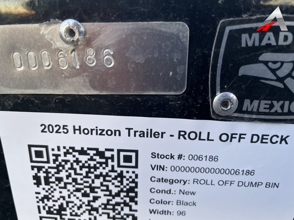 96x14 HORIZON ROLL OFF DUMP BIN