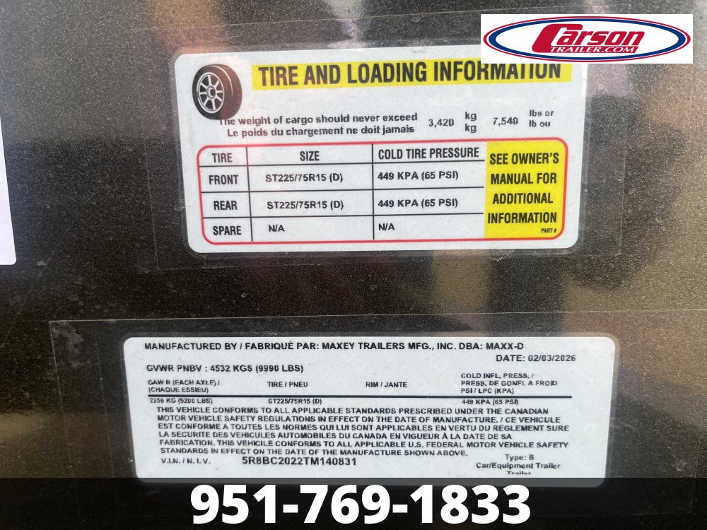 83x20 Maxx-D Open Car Hauler