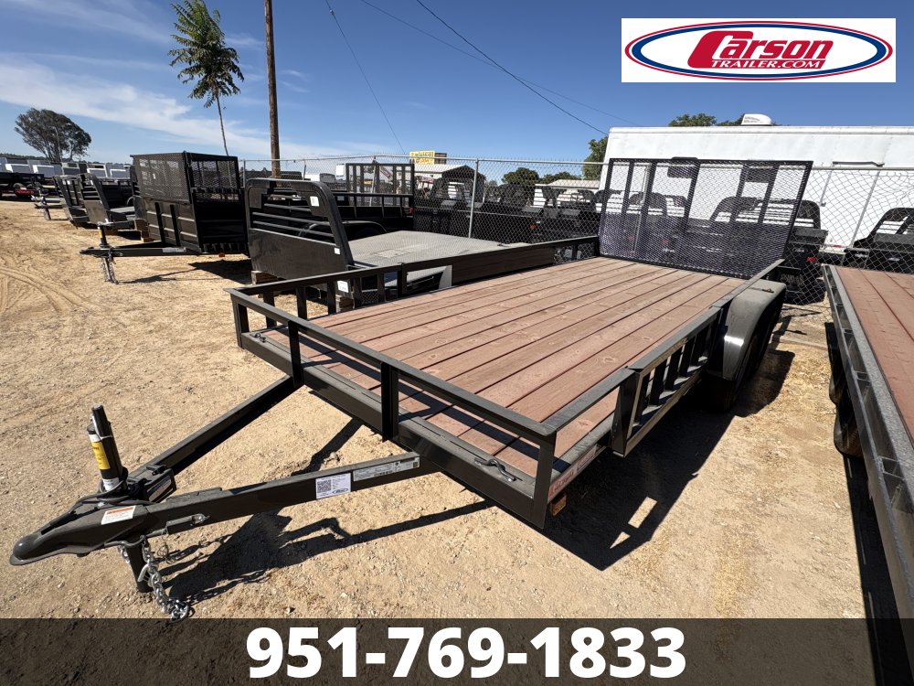 2025 CARSON T/A 7' X16' UTILITY WITH QUAD SIDE LOADER