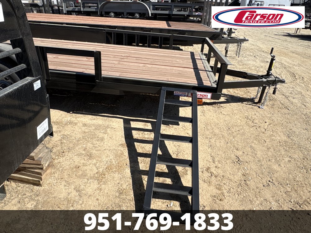 2025 CARSON T/A 7' X16' UTILITY WITH QUAD SIDE LOADER