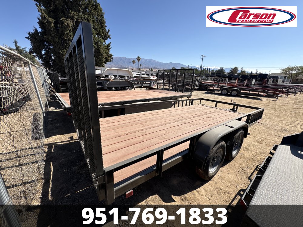 2025 CARSON T/A 7' X16' UTILITY WITH QUAD SIDE LOADER