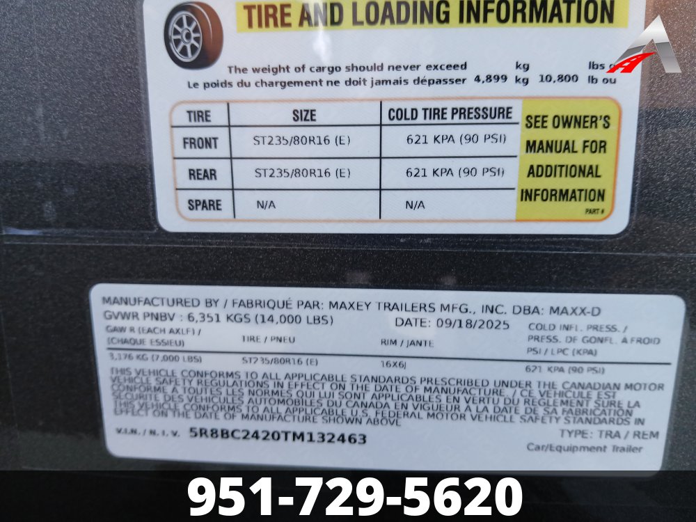 102x24 Maxx-D Open Car Hauler