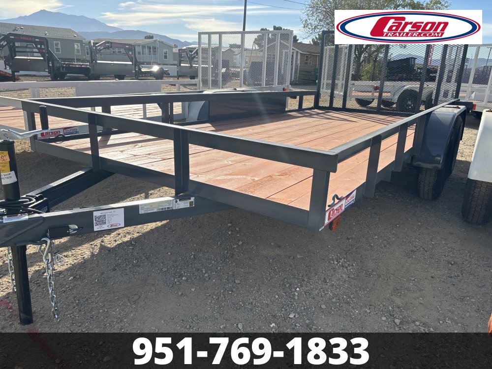 2025 CARSON 7' X 16' STANDARD UTILITY TRAILER