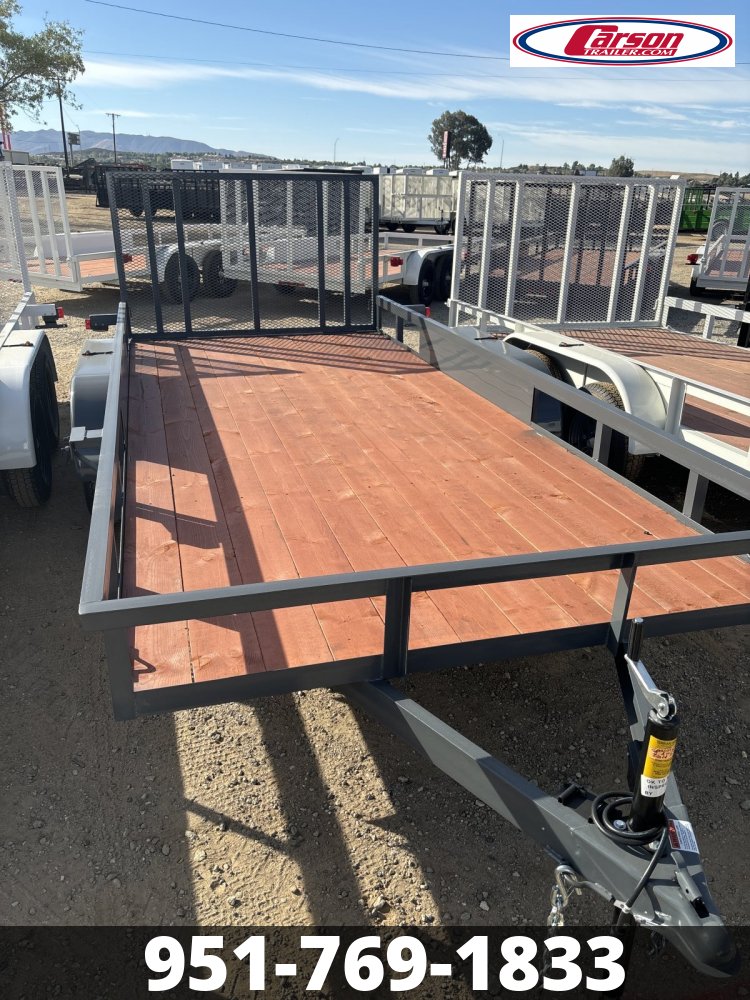 2025 CARSON 7' X 16' STANDARD UTILITY TRAILER