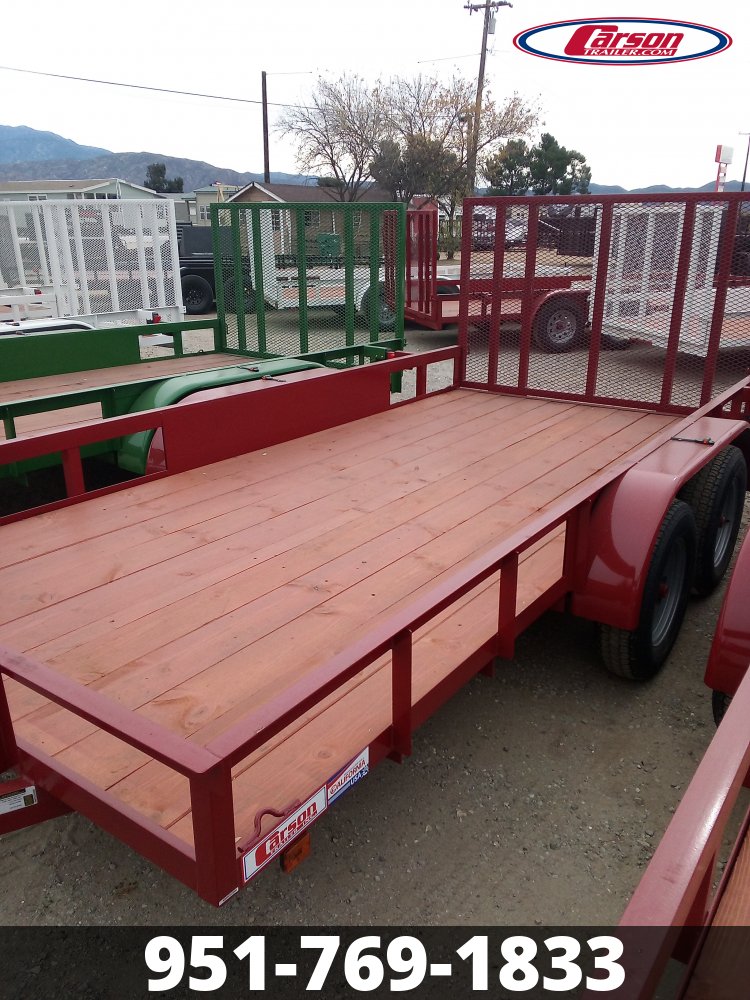 2025 CARSON 6.5X14' 7K UTILITY TRAILER