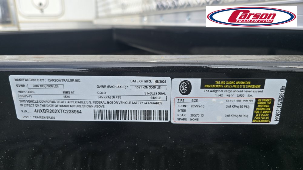 102x20 Carson Trailer Enclosed Car Hauler