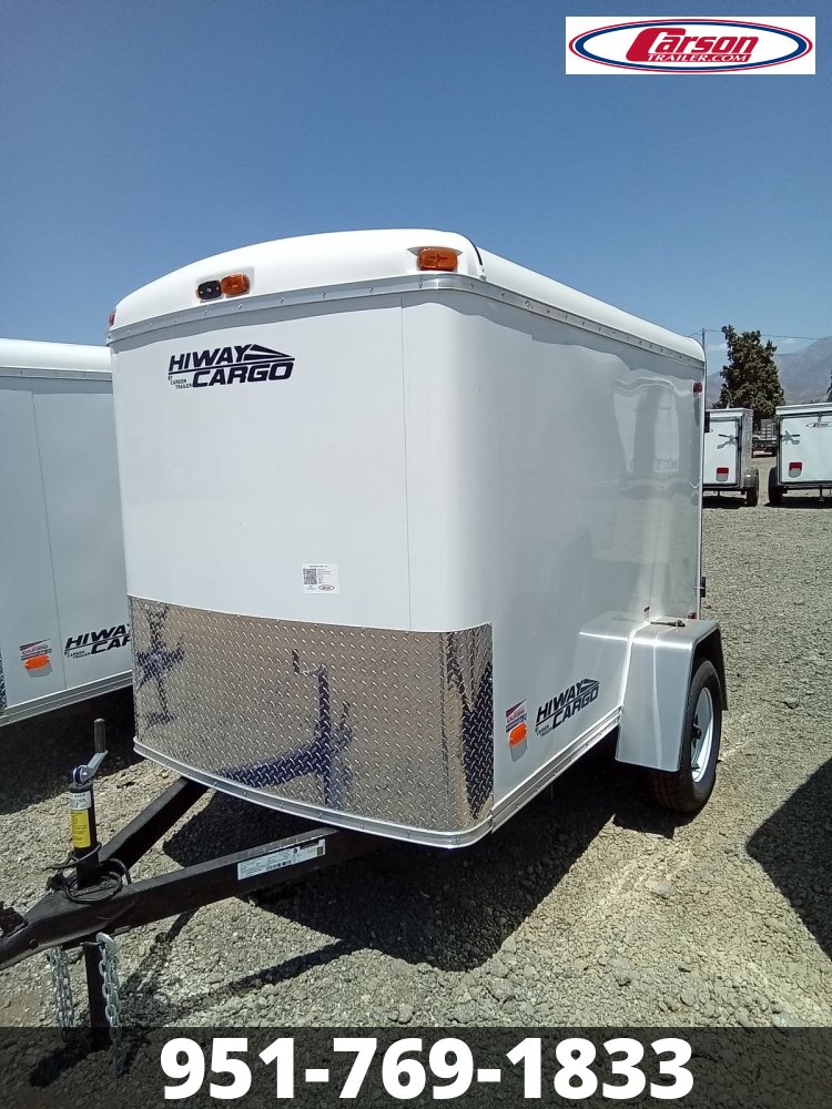 2025 CARSON S/A 5' X 8' HIWAY CARGO ENCLOSED TRAILER