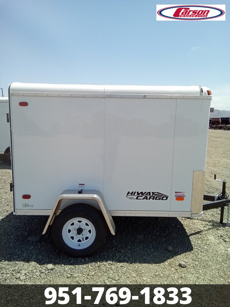 2025 CARSON S/A 5' X 8' HIWAY CARGO ENCLOSED TRAILER