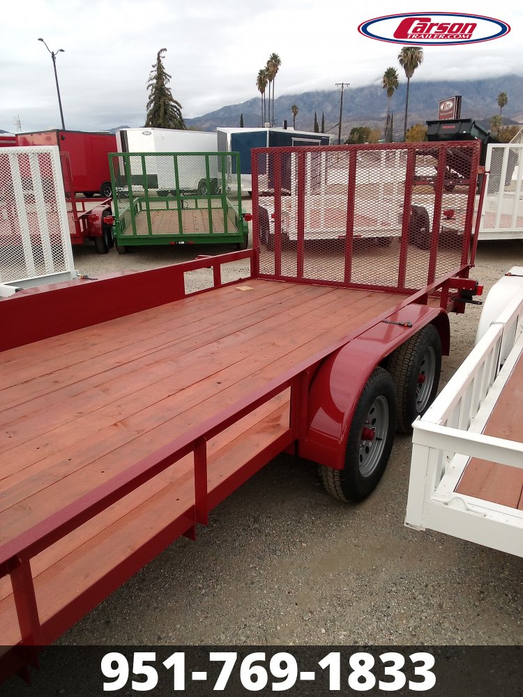 2025 CARSON 7' X 16' 7K UTILITY TRAILER