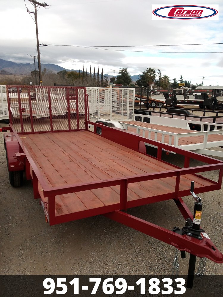 2025 CARSON 7' X 16' 7K UTILITY TRAILER