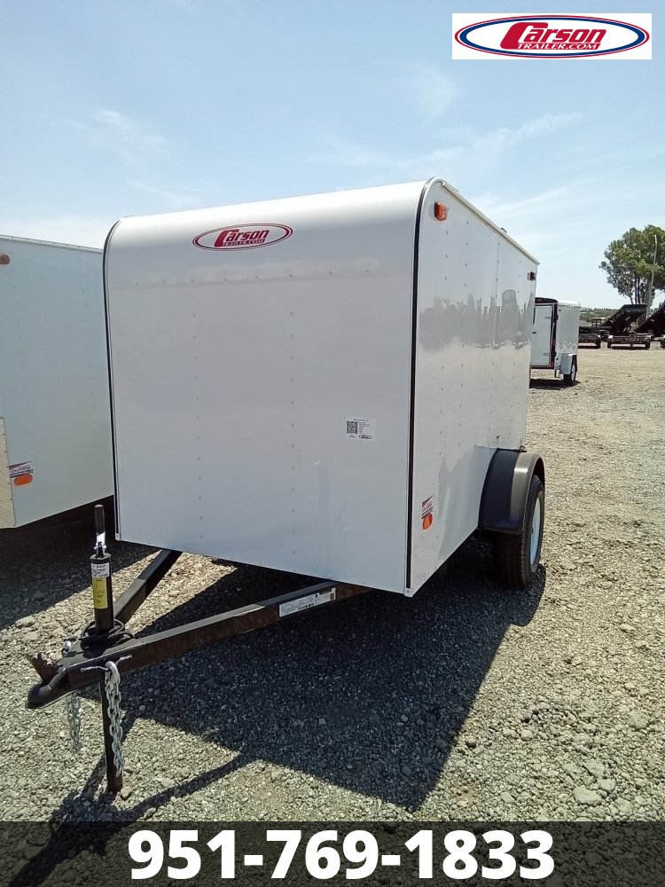 2025 CARSON S/A 5' X 8' EL ENCLOSED CARGO TRAILER