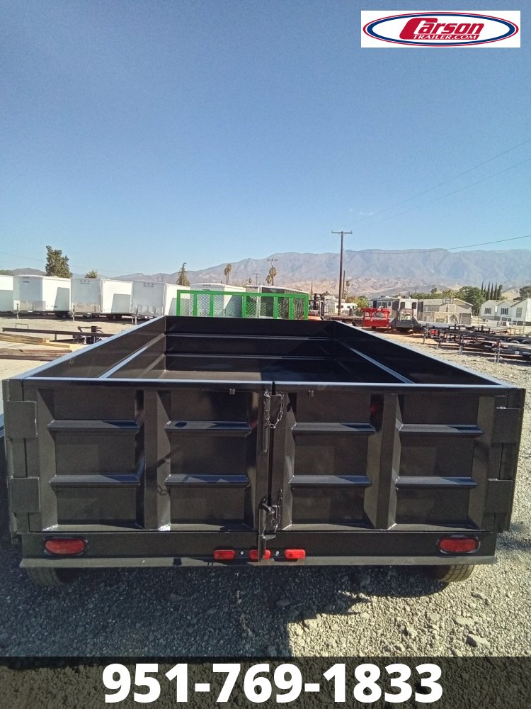 2025 CARSON T/A 7' X 12' DUMP TRAILER 10K