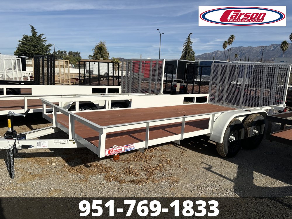 2025 CARSON 7' X 16' STANDARD UTILITY TRAILER