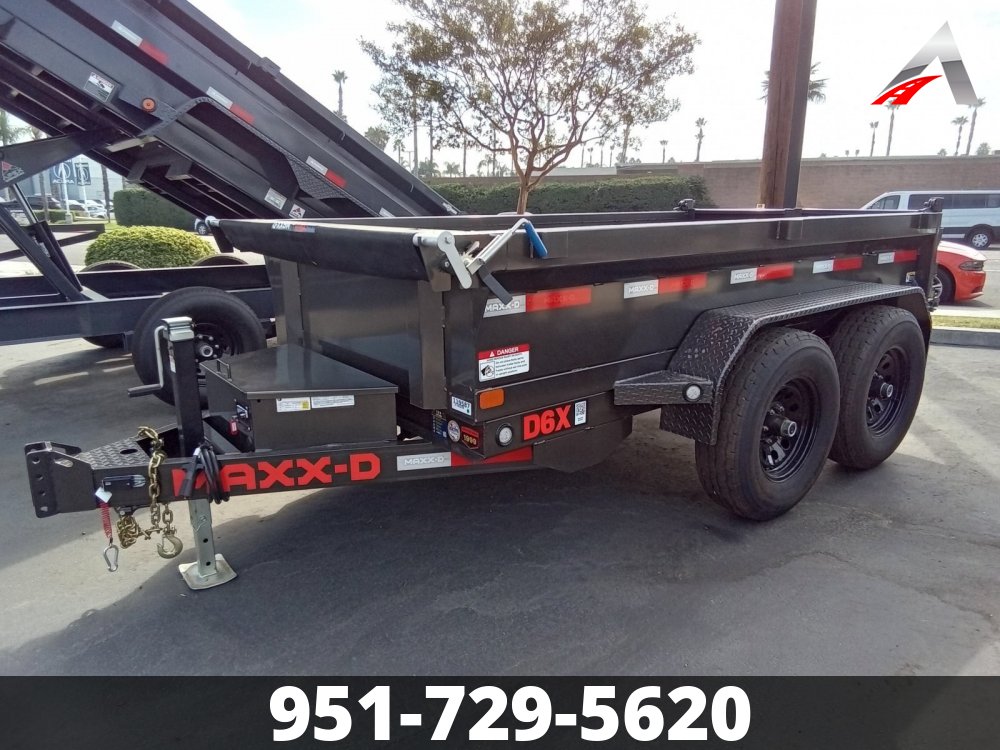 2025 MAXXD D6X 60" X 10' DUMP TRAILER 10K