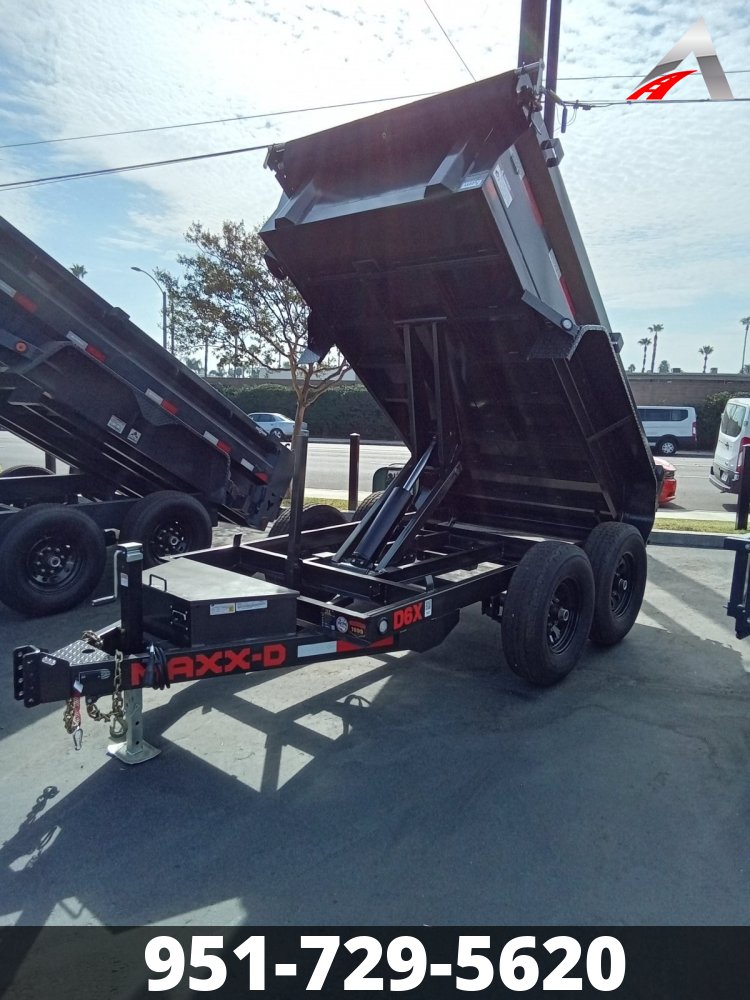 2025 MAXXD D6X 60" X 10' DUMP TRAILER 10K