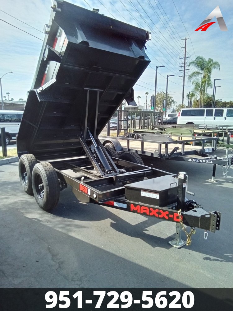 2025 MAXXD D6X 60" X 10' DUMP TRAILER 10K