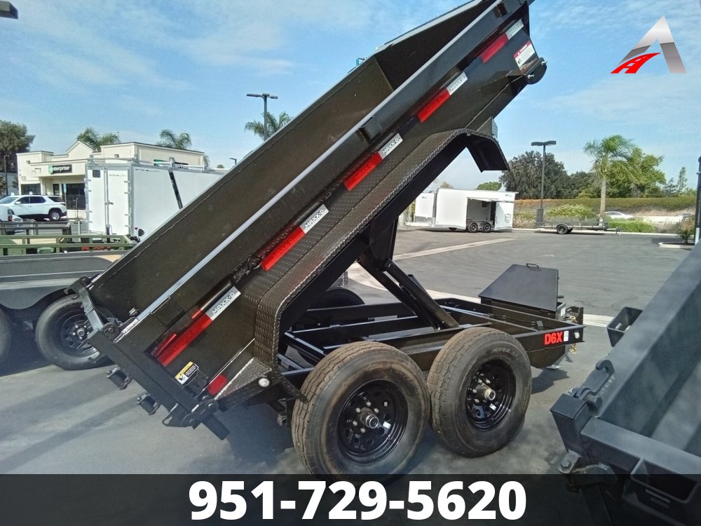 2025 MAXXD D6X 60" X 10' DUMP TRAILER 10K