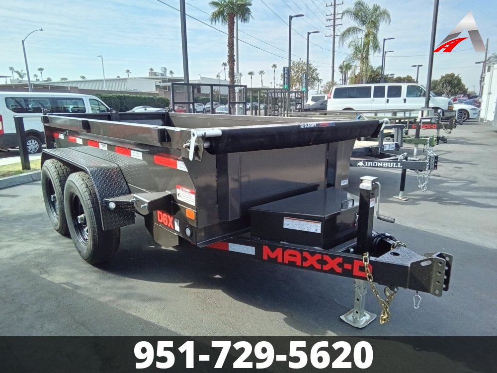 2025 MAXXD D6X 60" X 10' DUMP TRAILER 10K