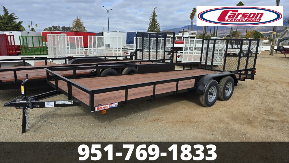 2025 CARSON 7' X 20' T/A UTILTY TRAILER