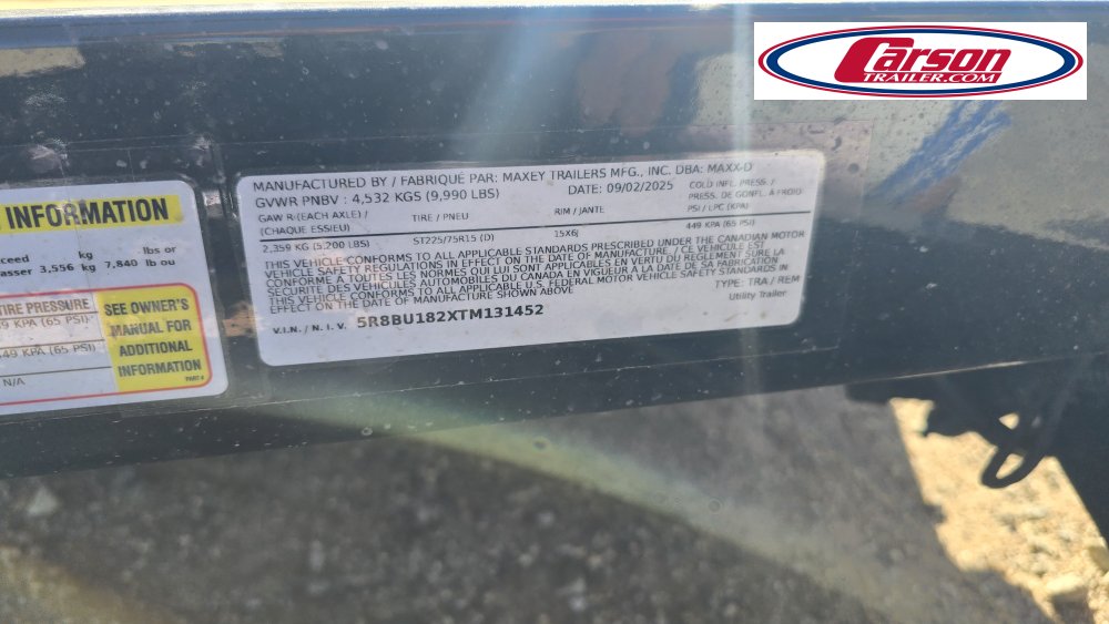 83x18 Maxxd HD Equipment