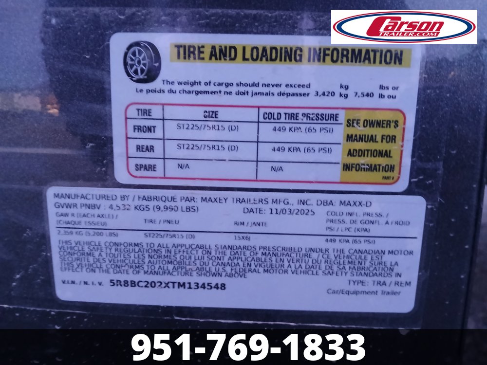 83x20 Maxx-D Open Car Hauler