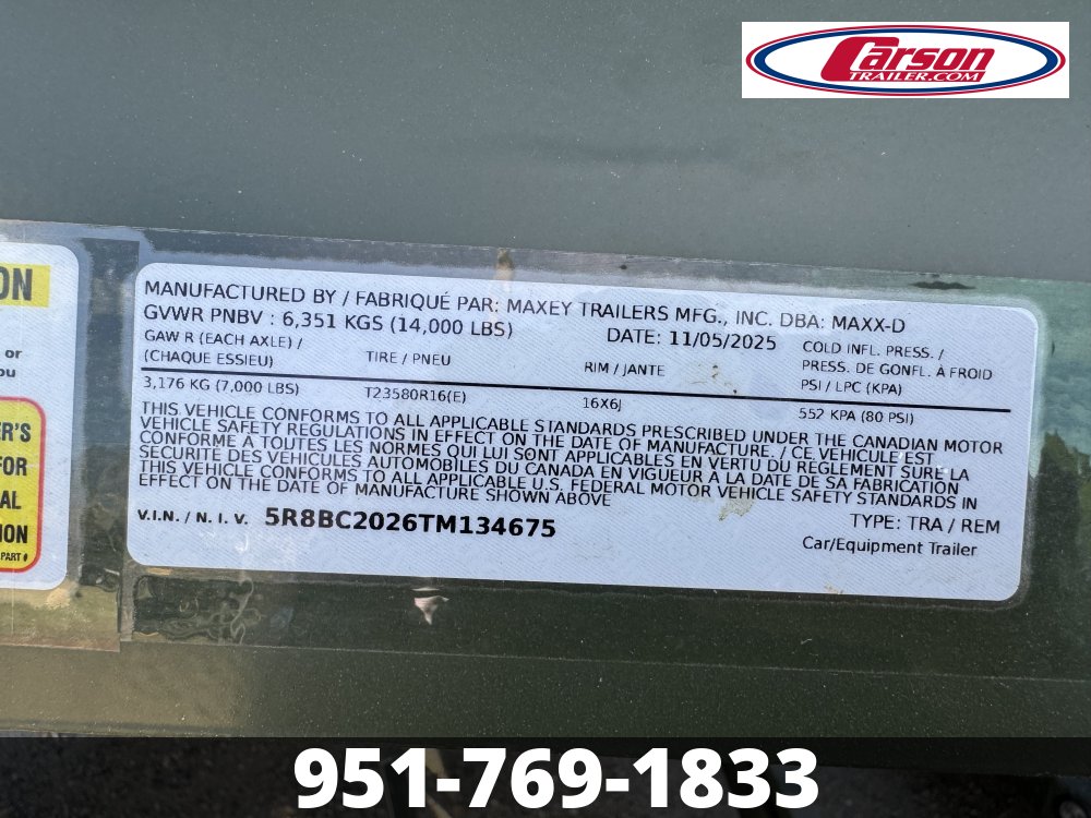 102x20 Maxx-D Open Car Hauler