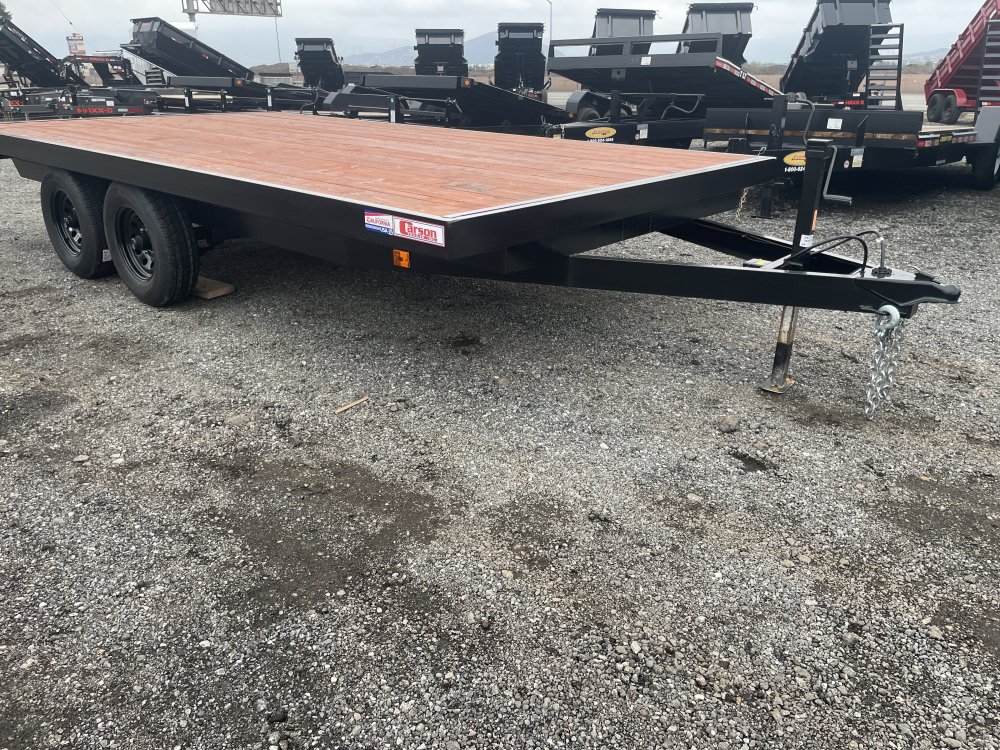 2024 8.5' X 16' FLAT BED DECK OVER